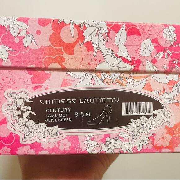 Chinese Laundry Century heels NIB Olive - Picture 9 of 12